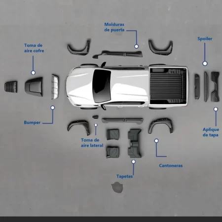 Kit Completo Toyota Hilux 2019-2020 Off Road - Image 4