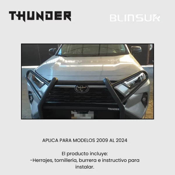 Burrera Euroguard Toyota Rav4 2009 - 2024 Thunder