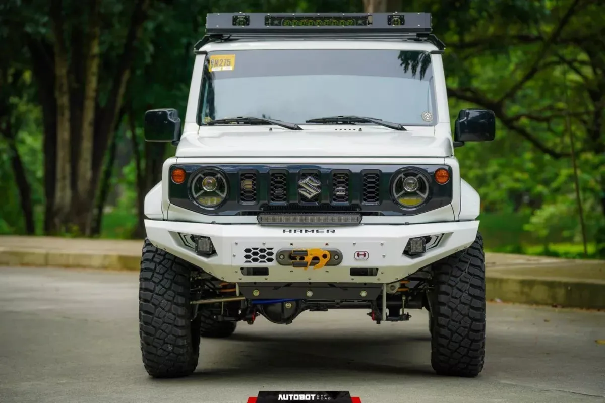 Defensa Delantera Suzuki Jimny 2021 2023 Con Luz Led - Image 5