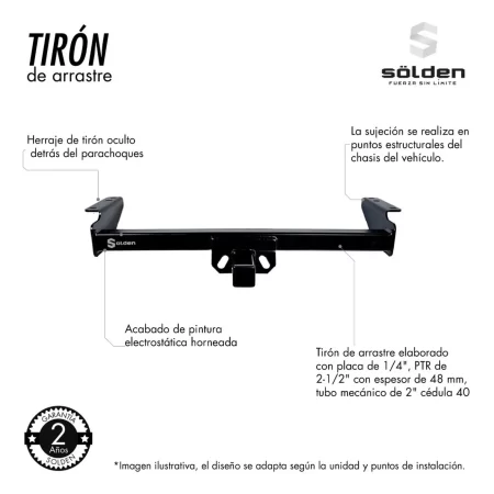 Tiron De Arrastre Jalon Chevrolet Blazer 2019 - 2022 Solden - Image 5