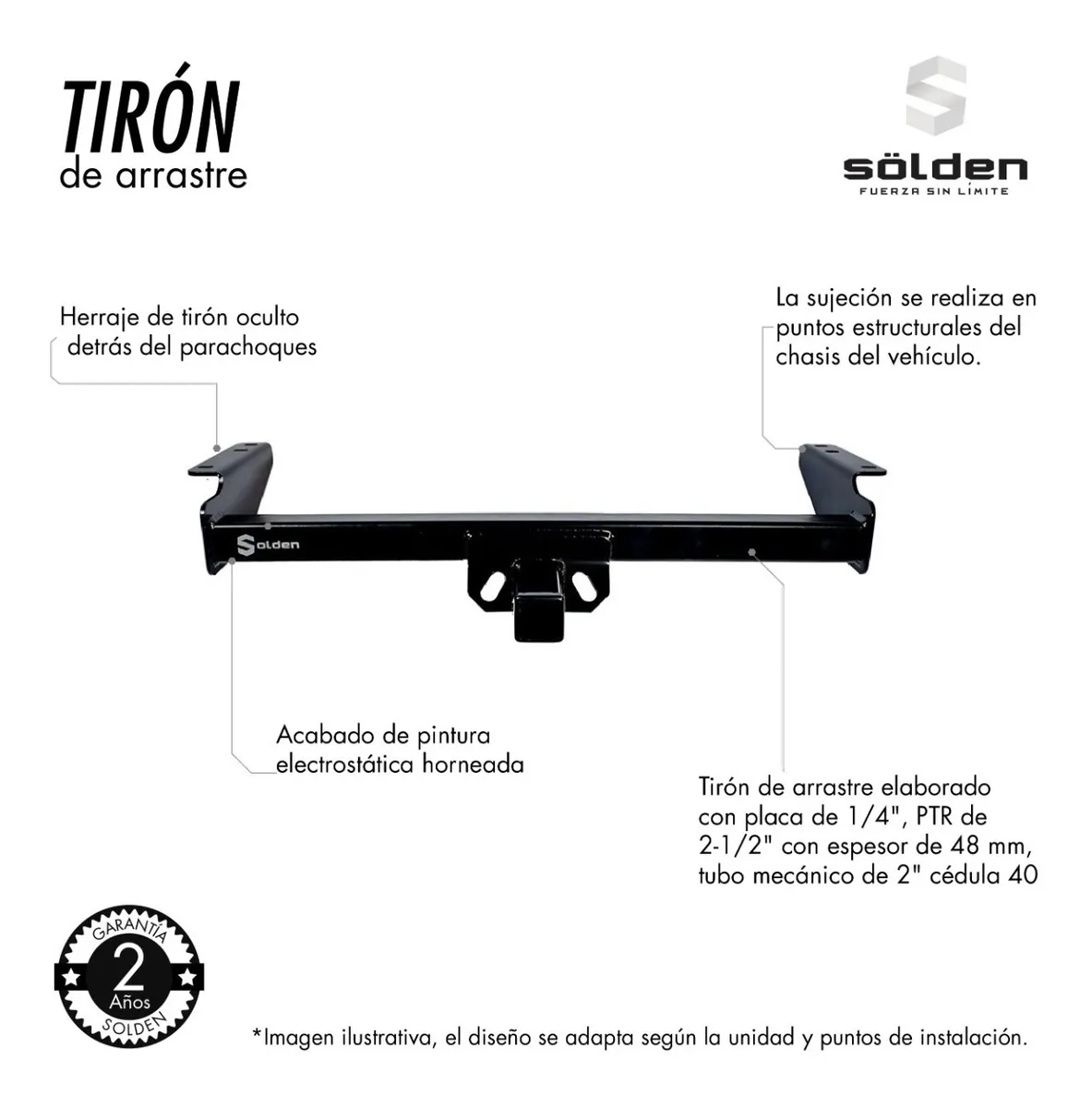 Tiron De Arrastre Jalon Chevrolet Blazer 2019 - 2022 Solden - Image 5