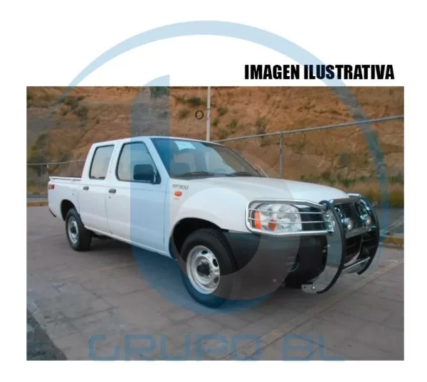 Burrera Super Bronco Nissan D22/frontier 4ci 2009-2015 Negro