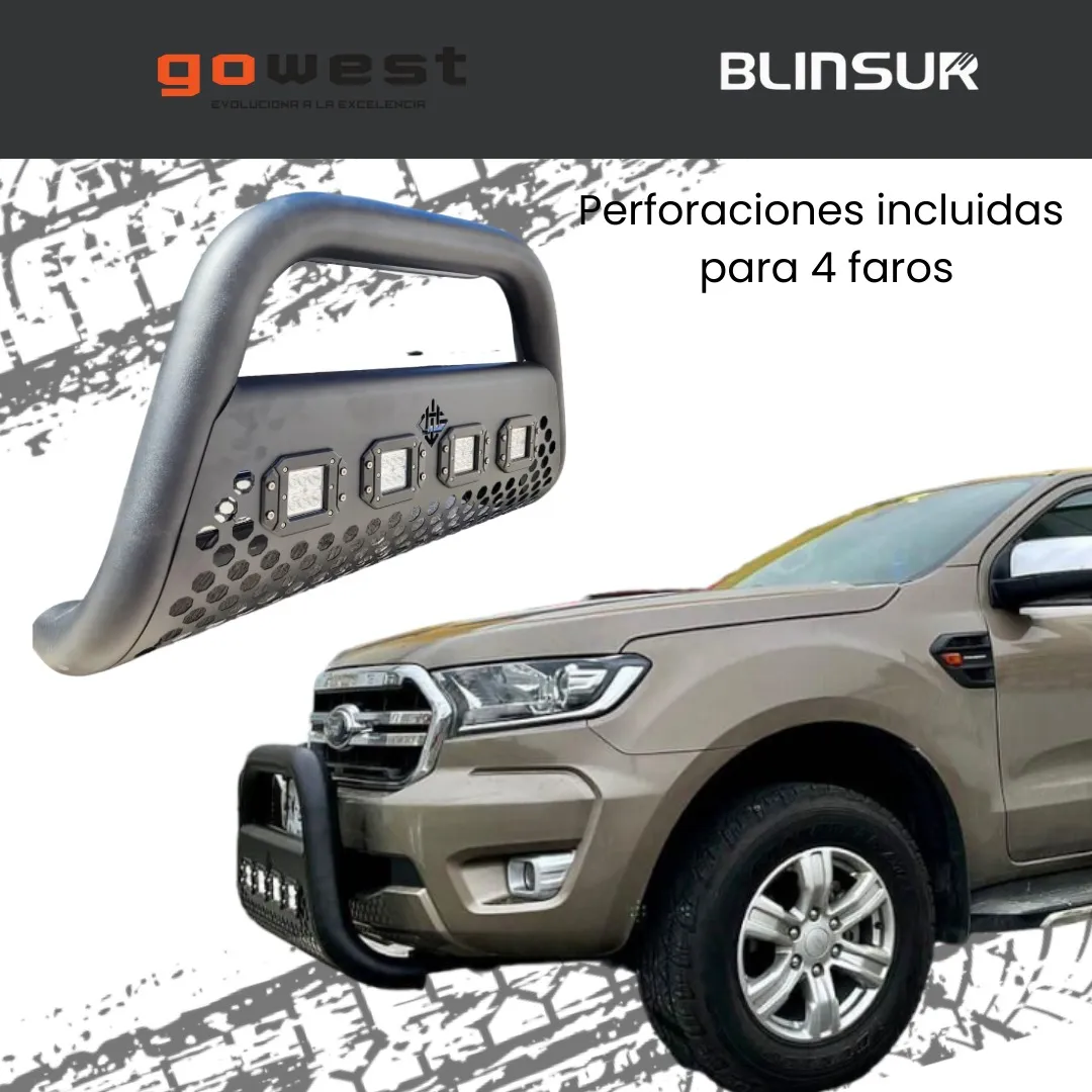 Burrera Ultra Bar 4 Faros Nissan Frontier V4 2011 - 2015 - Image 5