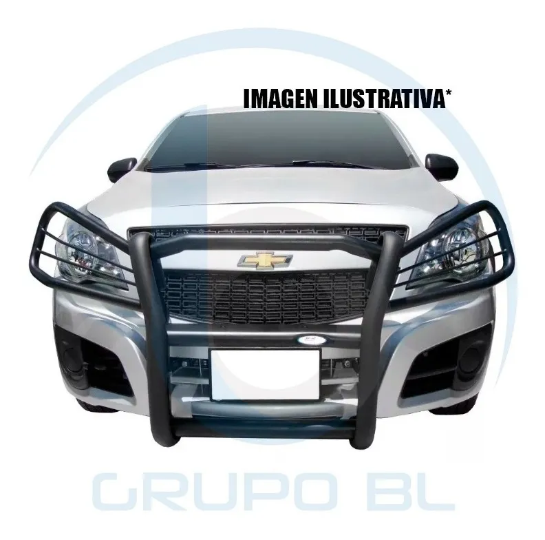 Burrera Super Bronco Chevrolet Tornado 2011-2020 Negro - Image 5
