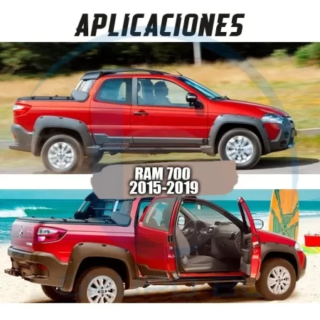 Burrera Super Bronco Dodge Ram 700 2015-2020 Negro - Image 5