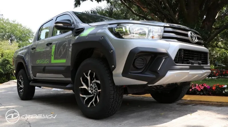 Toma De Aire Salpicadera Airdesign Toyota Hilux 2016-2019 - Image 5