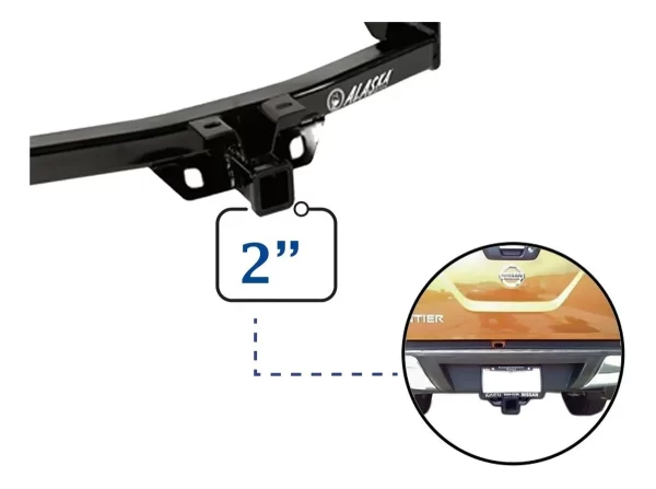 Tirón Jalón Arrastre Nissan Frontier Np300 Dob.cab 2016-2021