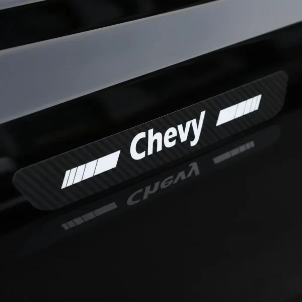 Sticker Protección De Estribos Para Marco De Puertas Chevy
