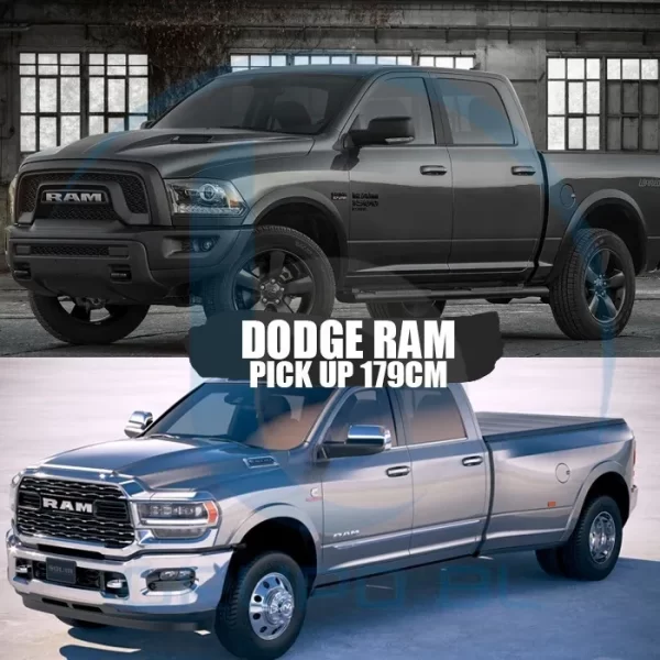 Barras Pasamanos Acero Dodge Ram 179cm Cromado