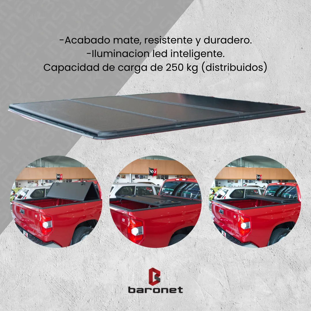 Tapa Cubre Batea Tri Fold Cheyenne 2019 - 2021 + Cabina Sen - Image 5