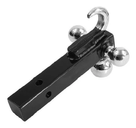 Tiron De Arrastre Remolque Cople Triple Bola Con Gancho