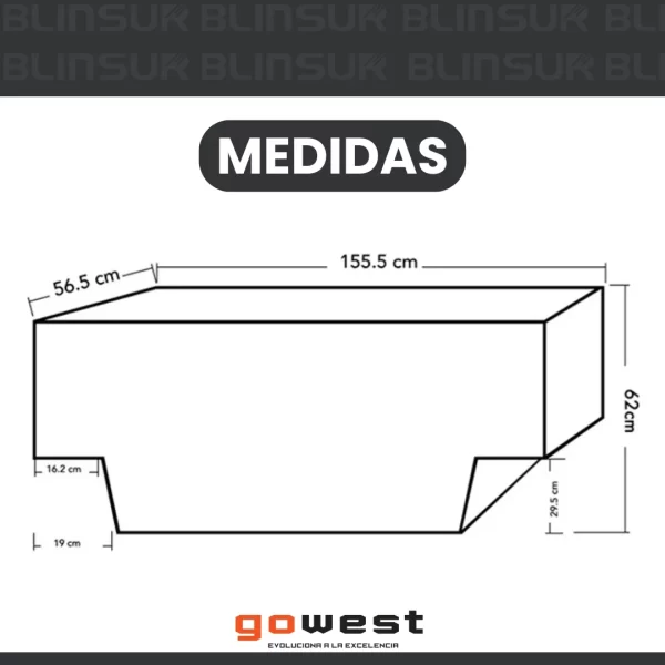 Caja De Herramientas Tromso Volkswagen Amarok 2010- 2019