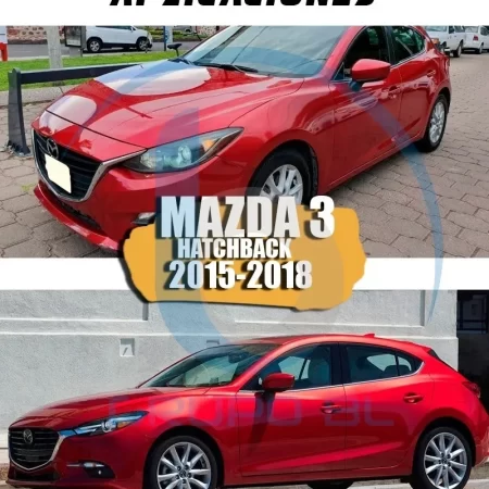 Tirón De Arrastre Jalon Mazda 3 Hatchback 2015-2018 Negro - Image 5