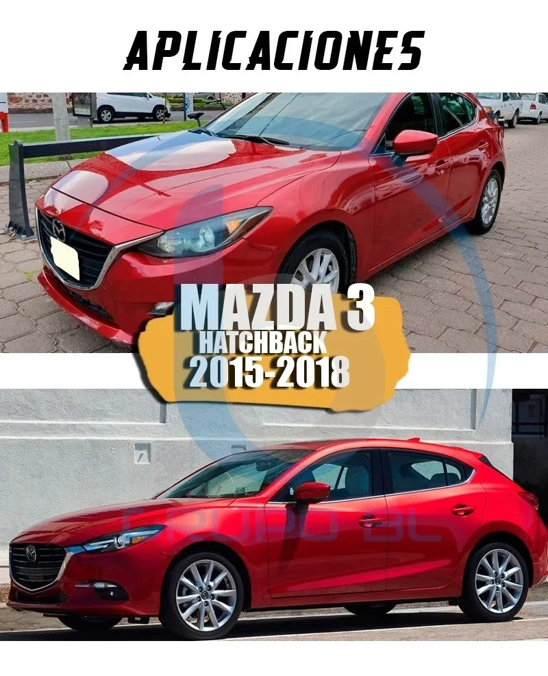 Tirón De Arrastre Jalon Mazda 3 Hatchback 2015-2018 Negro - Image 5