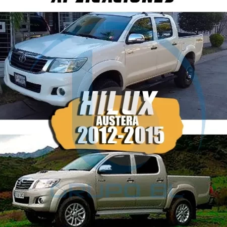 Tirón De Enganche Toyota Hilux Austera 2012-2015 Negro - Image 5