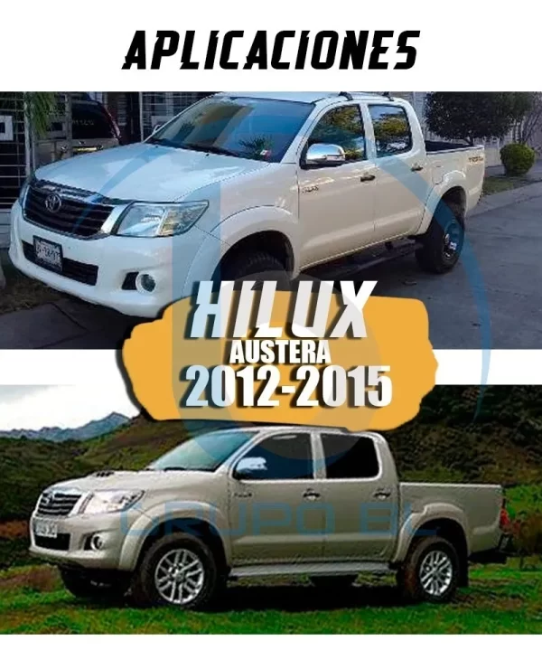 Tirón De Enganche Toyota Hilux Austera 2012-2015 Negro