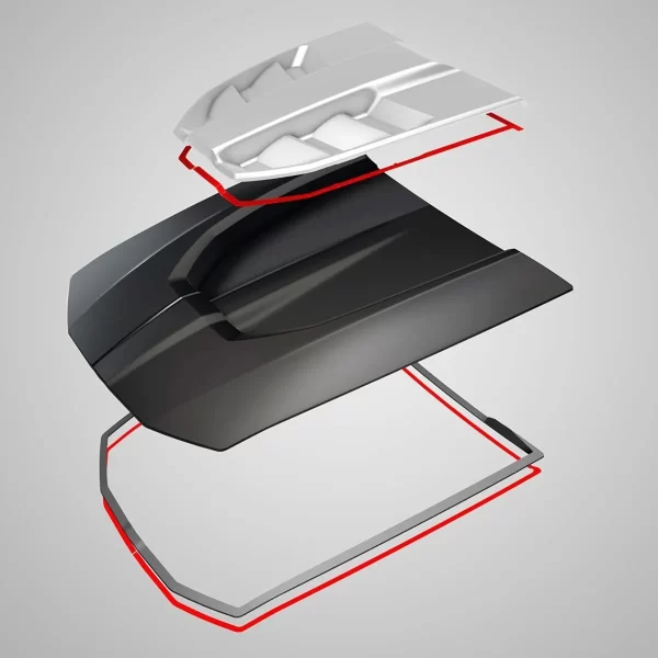 Toma De Aire De Cofre Airdesign Chevrolet Silverado 16-18