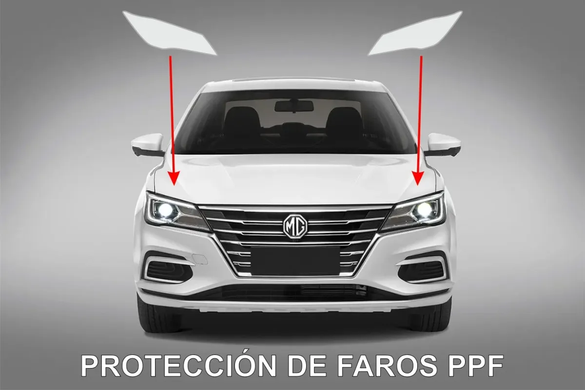 Sticker Protección Ppf Faros Y Calaveras Mg5 2023 - Image 5