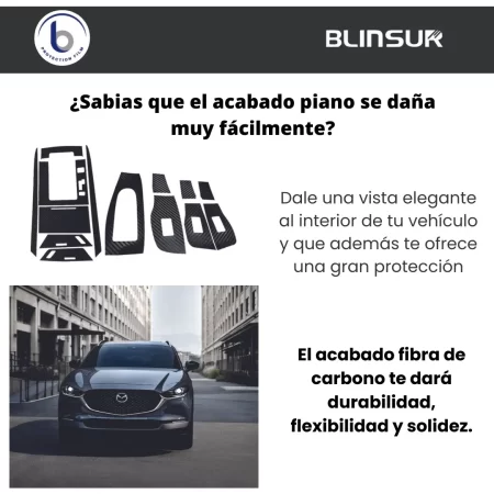 Calca Stickers Protector 4 Puertas Panel Central Mazda Cx30 - Image 5