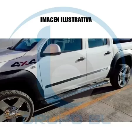 Estribos Bronx Ford Ranger Doble Cabina 2013-2017 Cromo - Image 5