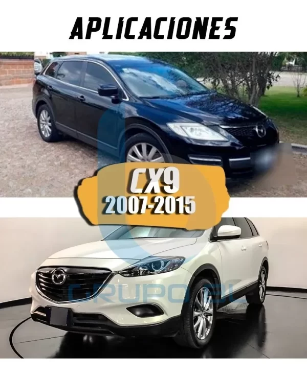 Tirón De Arrastre Jalon Mazda Cx9 2007-2015 Negro