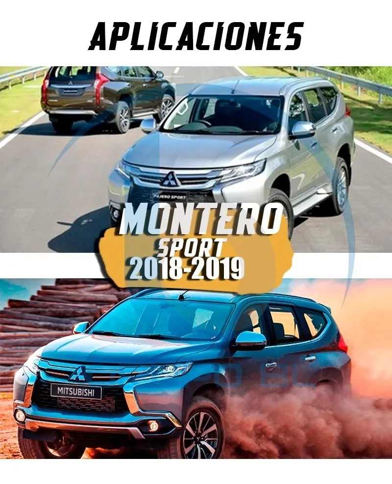 Tirón De Enganche Mitsubishi Montero Sport 2018-2019 Negro - Image 5