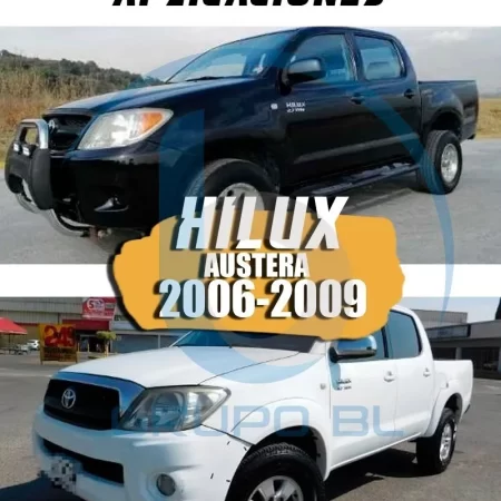 Tirón De Enganche Toyota Hilux Austera 2006-2009 Negro - Image 5