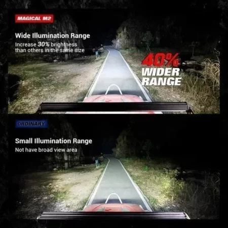 Barra Led 22 PuLG Aerodinámica Jeep Rzr Can Am Mictuning - Image 5