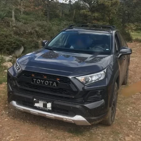 Parrilla Estilo Trd Para Toyota Rav4 2020 Con Luz Led Ambar - Image 5