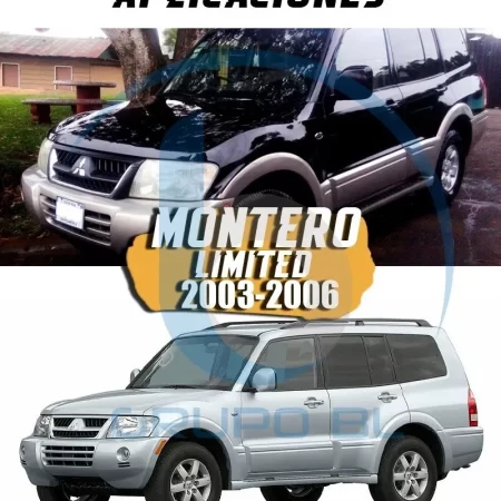 Tirón De Enganche Mitsubishi Montero Limited 2003-2006 Negro - Image 5