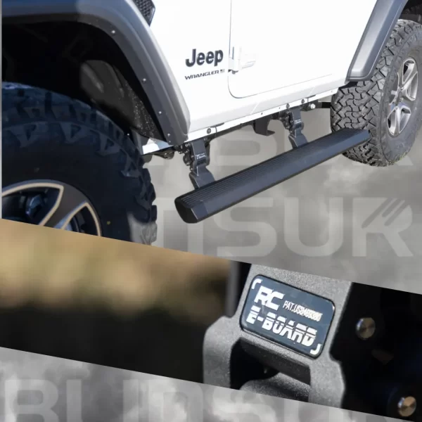 Estribos Electricos Rc Para Jeep Jl 2 Puertas 2018 - 2024