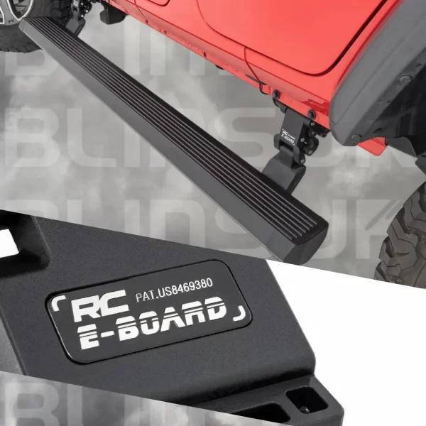 Estribos Electricos Rc Para Jeep Jl 4 Puertas 2019 - 2024