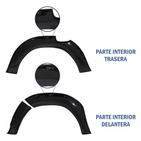 Cantoneras Sim Tornillo Para Toyota Hilux Revo 2015 Al 2017 - Image 5