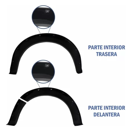 Cantoneras Sim Tornillo 6 Pulgadas Para Ford Ranger 2024 - Image 5