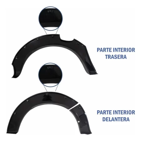 Cantoneras 9 PLG Simulación Tornillo Para Ford Ranger 2024 - Image 5