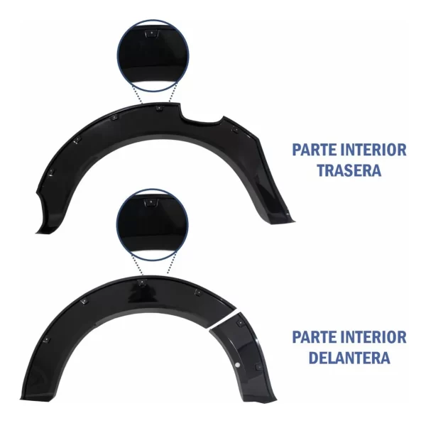 Cantoneras 9 PLG Simulación Tornillo Para Ford Ranger 2024