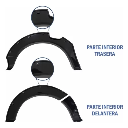 Cantoneras Sim Tornillo 9 Pulgadas Para Ranger 2024 Xlt - Image 5