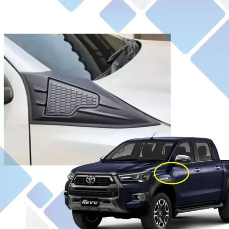Toma De Aire Simulada Lateral Hilux Revo 2016 Al  2020 - Image 5