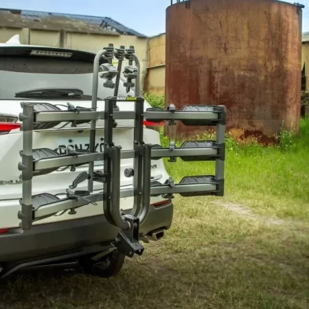 Rack Portabicicletas De Tirón T9 Para 3 Bicis. Color Negro - Image 5