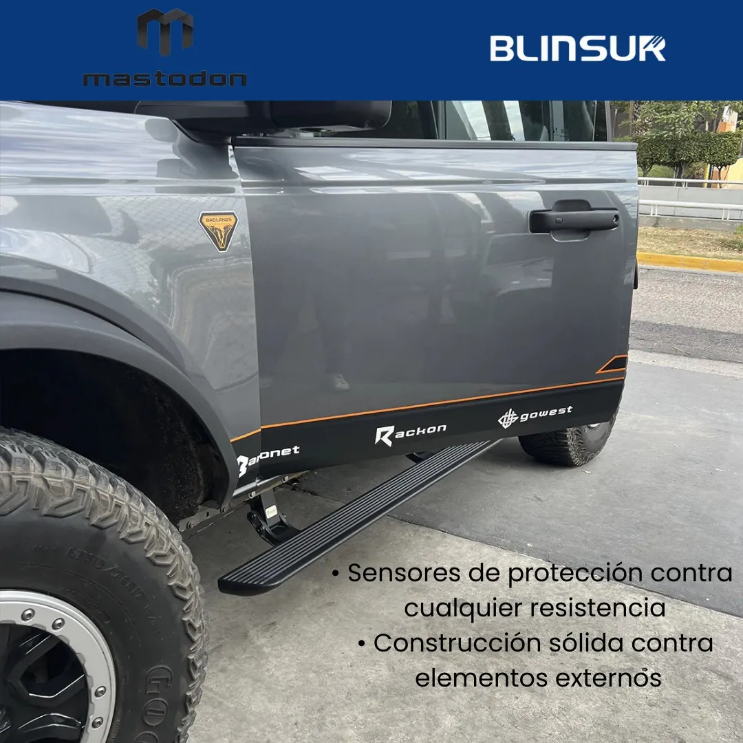 Estribos Electricos Mastodon Ford F150 Lobo 2019 - 2023 + - Image 5