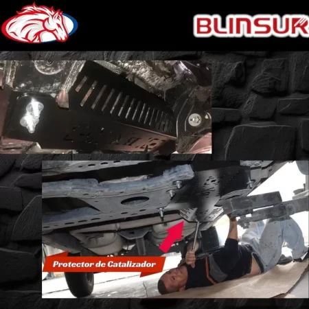 Protector Catalizador Nissan  Frontier Pick-up 2016 - 2017 - Image 5