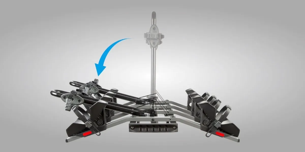 Portabicicletas Rack On T6 Pro Enganche 4 Bicicletas Negro Aluminio - Image 5