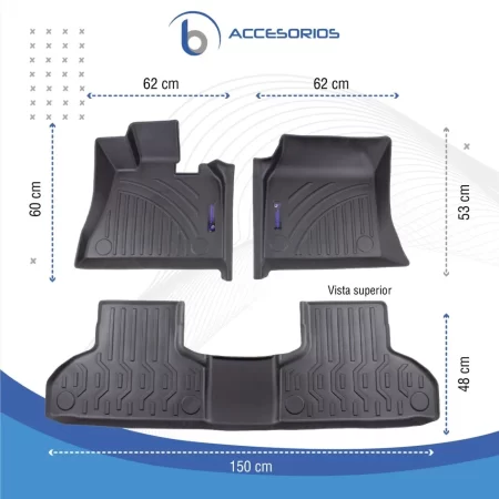 Juego De Tapetes Tipo Bandeja Para Bmw X5 2018-2021 - Image 5