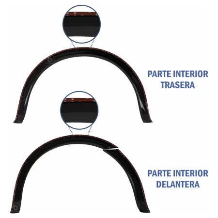 Cantoneras Lisas 3pLG Compatibles Con Ranger 2021 Al 2024 - Image 5