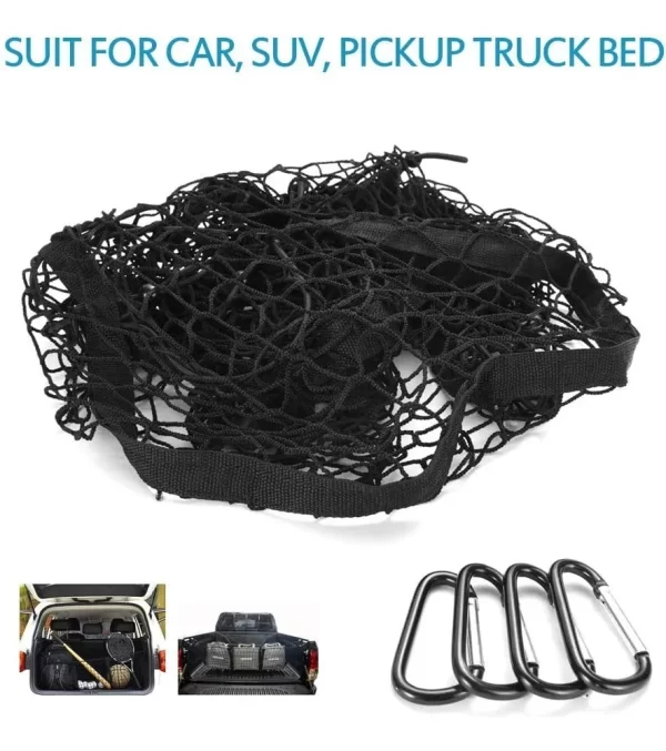 Mictuning Red De Almacenamiento De 3 Bolsillos Para Cajuela