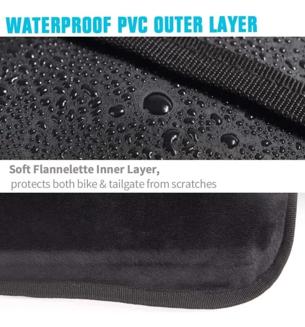 Almohadilla Para Puerta Trasera Para 2 Bicicletas