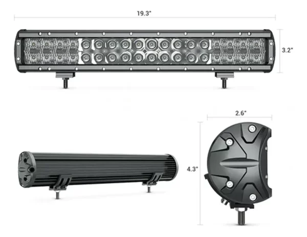 Barra De Luz Led 20 Pulgadas Mictuning X-explorer Ks1 108w