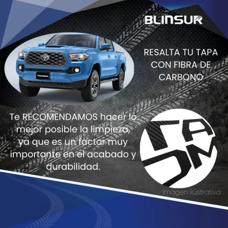 Letras Bl Emblema Logo Tacoma Tapa Batea De Caja 2020 - 2024 - Image 5