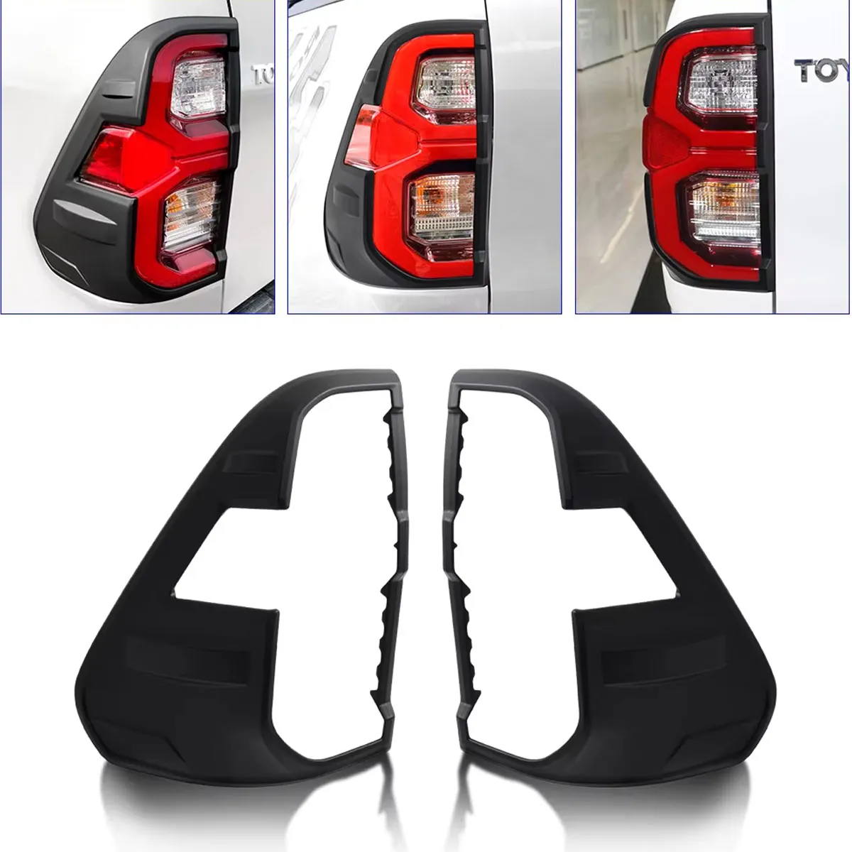 Marco Moldura Aplique Para Calaveras Para Hilux 2021 - 2024 - Image 5