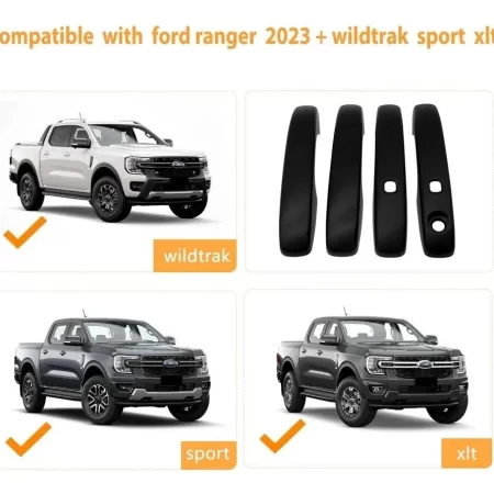 Protector Para Manijas De Puertas Para Ford Ranger 2024 - Image 5